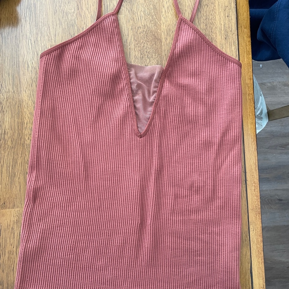Free People Ribbed V-Neck Camisole